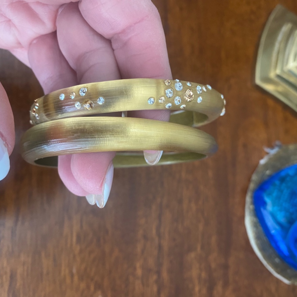 Alexis Bittar gold bracelets - Picture 3 of 5